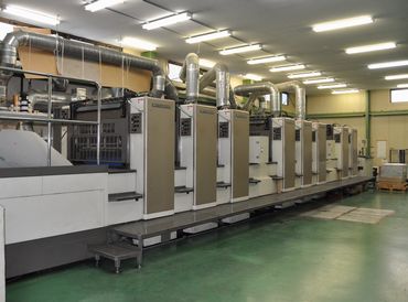 UV8色機 オフセット印刷 大判 検査装置 東京